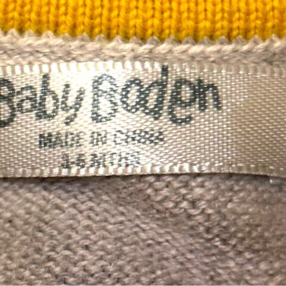 Baby Boden polar bear sweater set sz 3-6 months EUC smoke free home - Picture 7 of 7